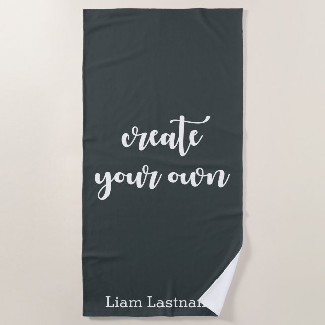 Fun Fab Create Your Own Beach Towel (Front)