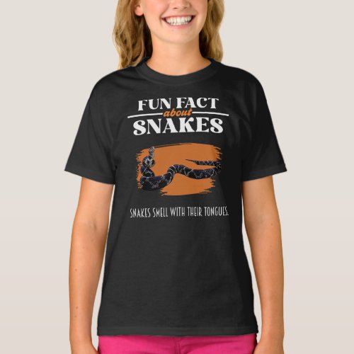 Fun Fact About Snakes _ Snake Lover T_Shirt