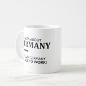 Fun Facts About Germany Coffee Mug (Front Left)