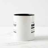 Fun Facts About Germany Two-Tone Coffee Mug (Center)