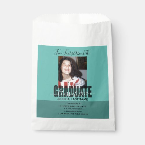 Fun Facts About the Graduate Any Year Favor Bag