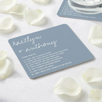 Fun Facts About The Newlyweds Modern Wedding