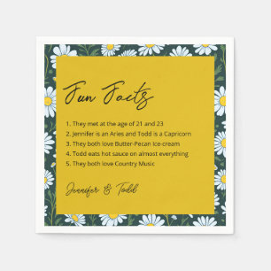 Fun Facts Cocktail Napkins