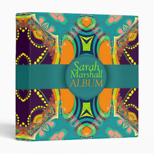 Fun Fair Memories Geometry Arts Album / Binder