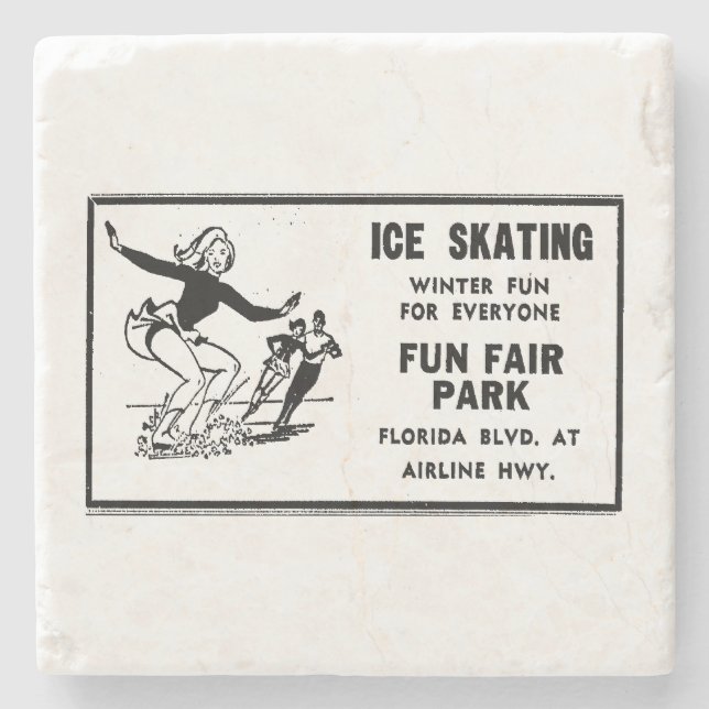 Fun Fair Park Ad 2 coaster (Front)