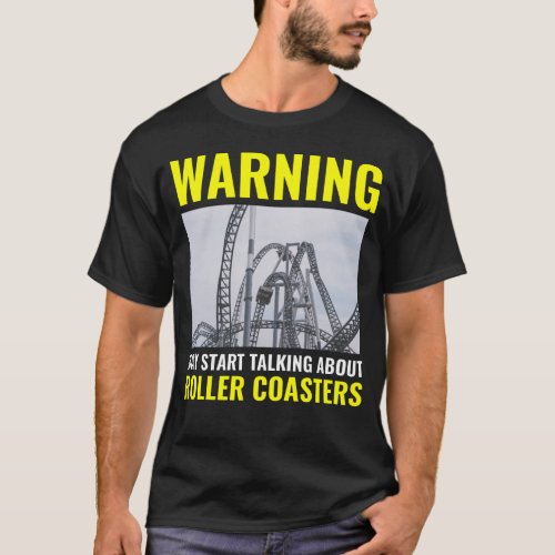 Fun Fair Roller Coaster Amusement Park Funny T_Shirt