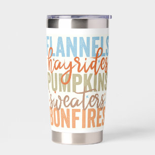 Fun Fall Vibes Insulated Tumbler