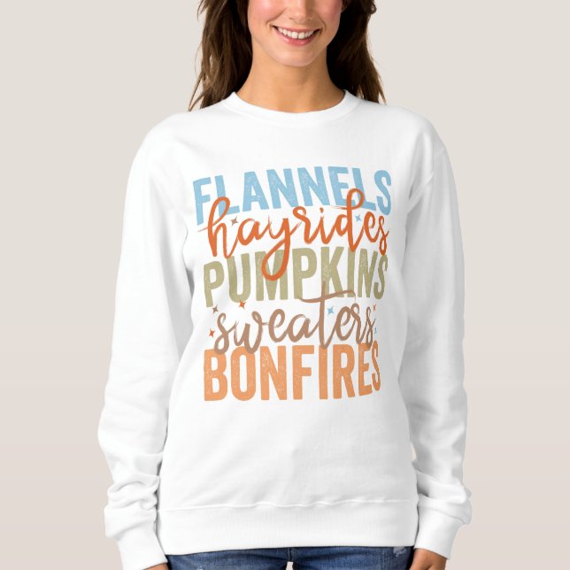 Fun Fall Vibes Sweatshirt (Front)