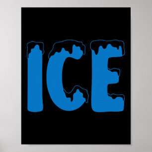 Fun Family Halloween Costume Ice and Ba Poster