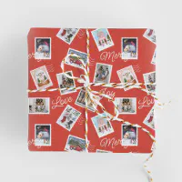 Love Stamps - Personalized Wrapping Paper