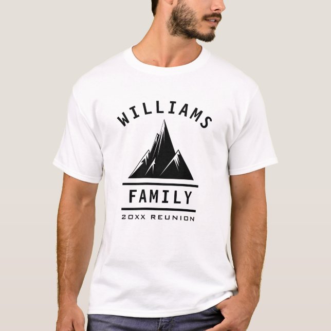 Fun Family Reunion Camping Nature Summer Vacation T-Shirt (Front)