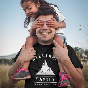 Fun Family Reunion Summer Vacation Camping Nature T-Shirt