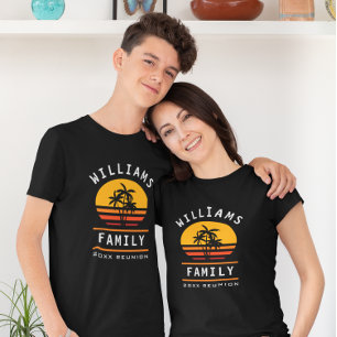 Fun Family Reunion Summer Vacation Tropical Beach T-Shirt