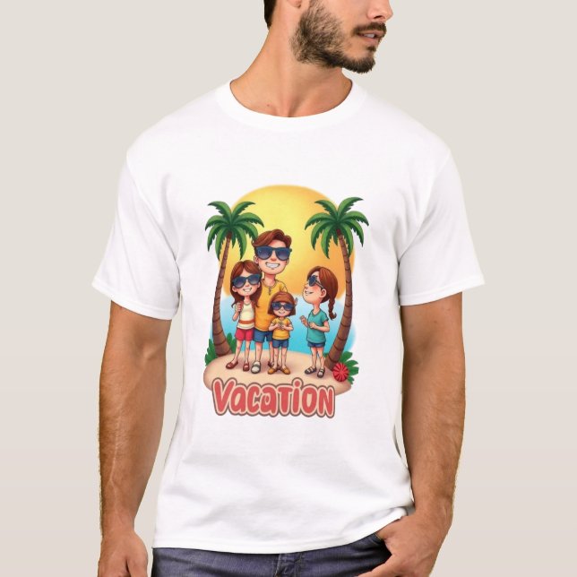 fun family vacation T-Shirt (Front)