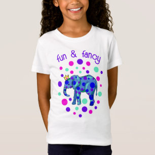 Fun & Fancy Elephant Girl's T-Shirt