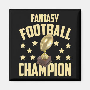 Fun Fantasy Football Champion Draft Party  Magnet