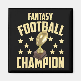 Fun Fantasy Football Champion Draft Party Magnet