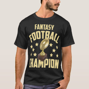 Fun Fantasy Football Champion Draft Party  T-Shirt
