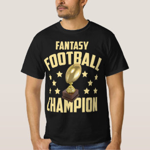 Fun Fantasy Football Champion Draft Party  T-Shirt