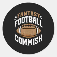 Commissioner Funny Fantasy Football Commish Poster