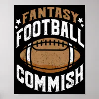 : Fantasy Football Commish Commissioner Shirt Blue T-Shirt :  Clothing, Shoes & Jewelry