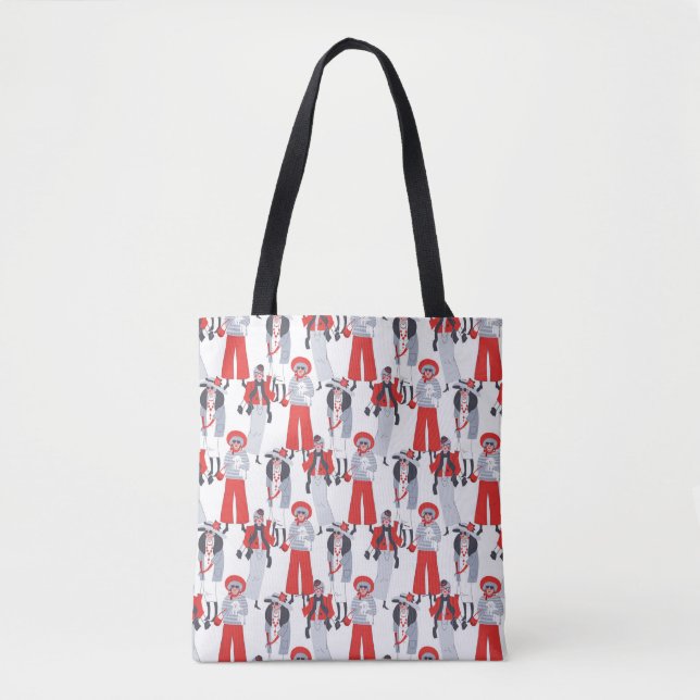Fun Fashionable Mature Women Tote (Front)