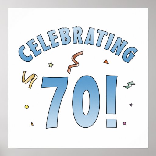 70th Birthday Posters, 70th Birthday Prints, Art Prints, Poster Designs