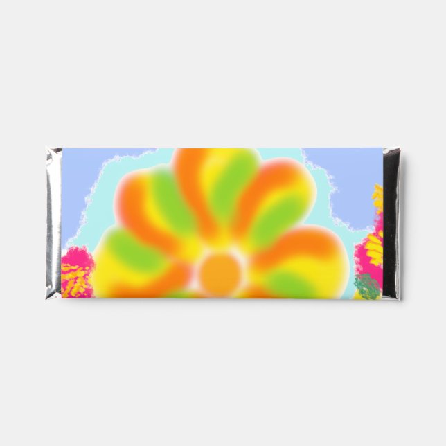 Fun Festive Festival Cheerful Carnival Pinwheels  Hershey Bar Favors (Front)