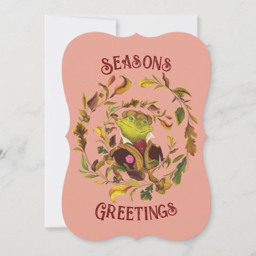 Fun Festive Holiday Seasons Greeting Card