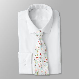 Fun Festive Snowman Christmas Winter Neck Tie