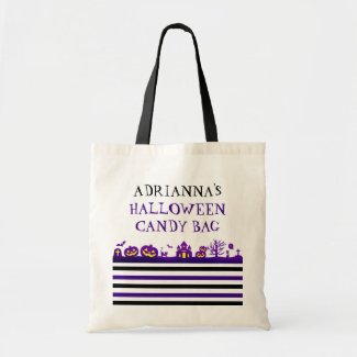 Fun & Festive Spooky Scene Custom Halloween Candy