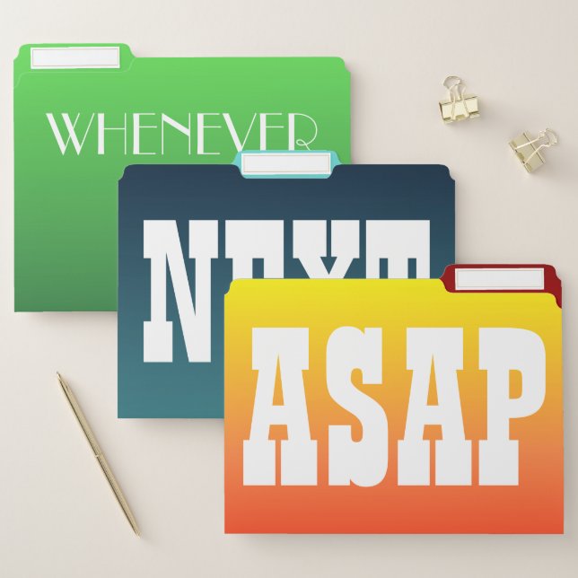 Fun File Folders - See Back (Set)