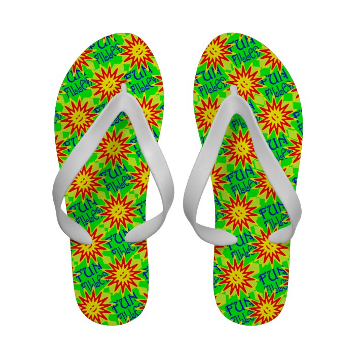 Fun Filled Sun Flip Flops