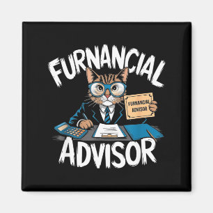 Fun Financial Planner Gift Funny Retirement Adviso Magnet