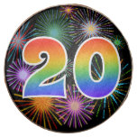 [ Thumbnail: Fun Fireworks, Rainbow Pattern "20" Event # ]