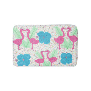Fun Flamingo Bath Mat