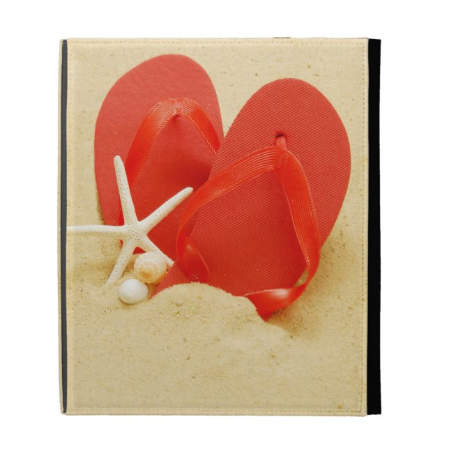 Fun Flip-Flops iPad Folio Cover (Front)