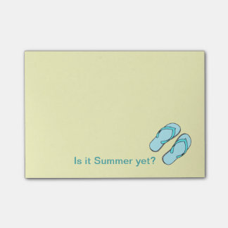 Fun Flip Flops Summer Yet Post-it® Notes