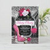 Fun Flirty Birthday Party Invitations | Zazzle