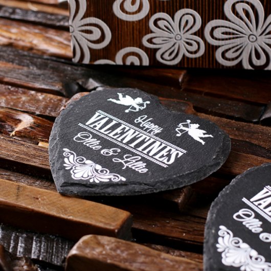 Fun Floral Box Set: Coasters and Wine Glasses (Top)