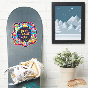 Fun Floral Colorful Limited Edition Inspirivity Sticker