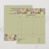 Fun Florals Small Order Form (Front/Back)