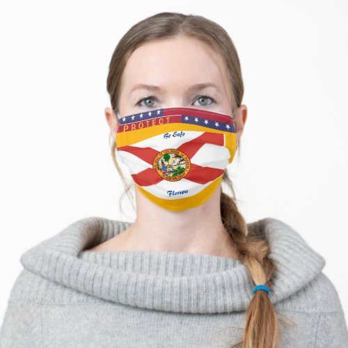 Fun Florida Group Social Distancing Adult Cloth Face Mask