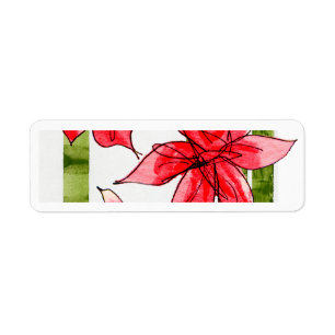 FUN FLOWER RETURN ADDRESS LABEL