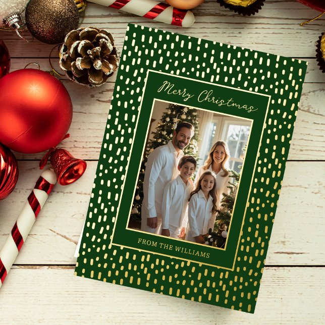 Fun Foil Christmas Card Template Customize (Creator Uploaded)