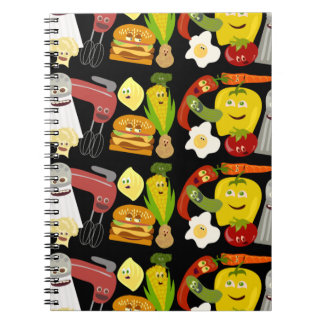 Fun Food Collage Notebook