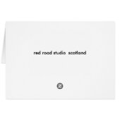 Fun Food Illustrations From Scotland Cards (Back Horizontal)
