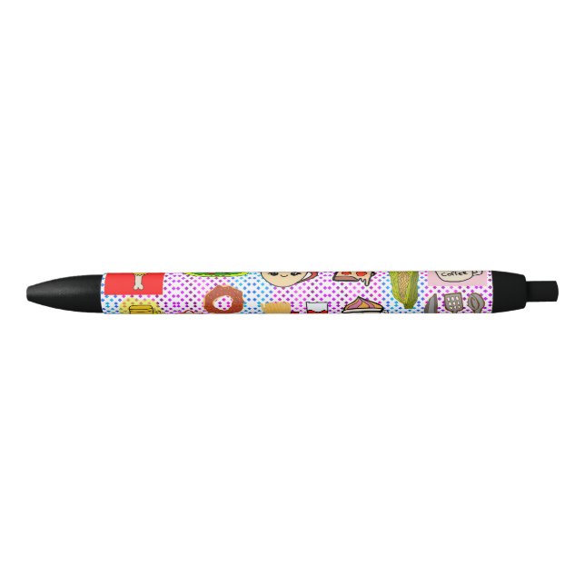 fun food pattern pen (Front)
