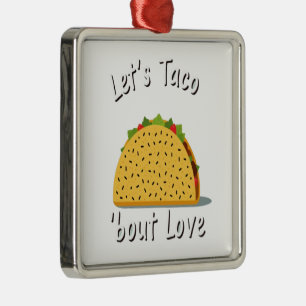 Fun Foodie Design Metal Ornament