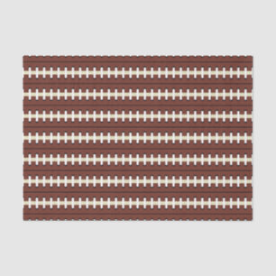 Fun football sports stitches pattern tissue paper